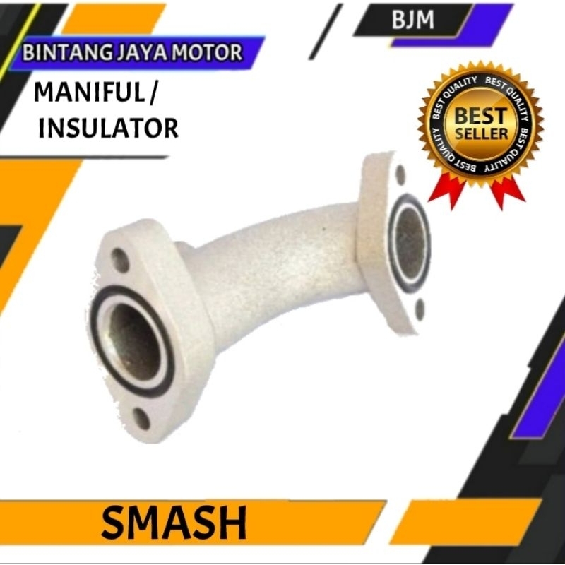 MANIPUL INSULATOR / MANIFOLD / INTAKE CARBURATOR SMASH