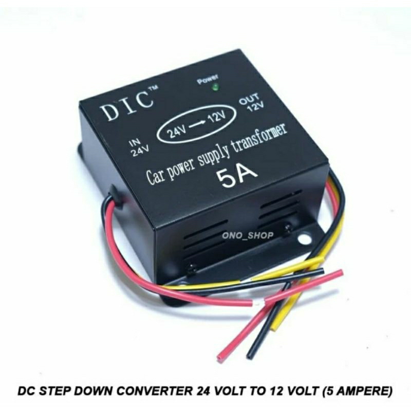 Dic DC Converter 24Volt To 12Volt (5 Ampere)