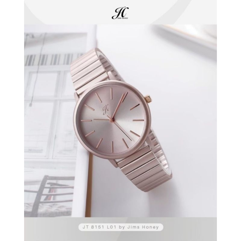 Jims Honey 8151 Arloji Cewek Elegan Jamtangan Wanita Anti Air Original Kekinian