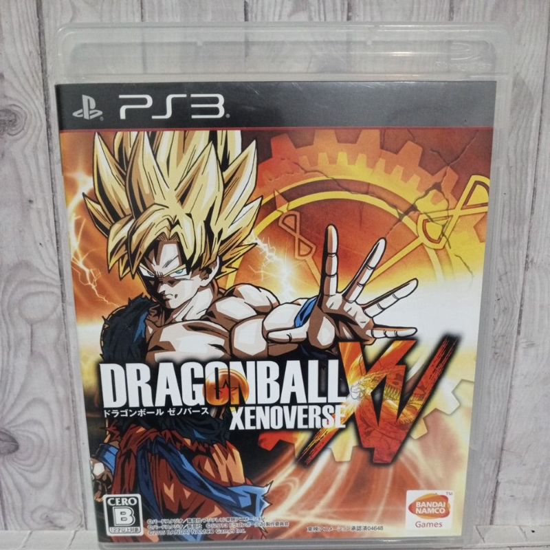 BD CD KASET ORIGINAL PS3 Dragon Ball Xenoverse Jpn Bahasa Jepang lengkap manual book