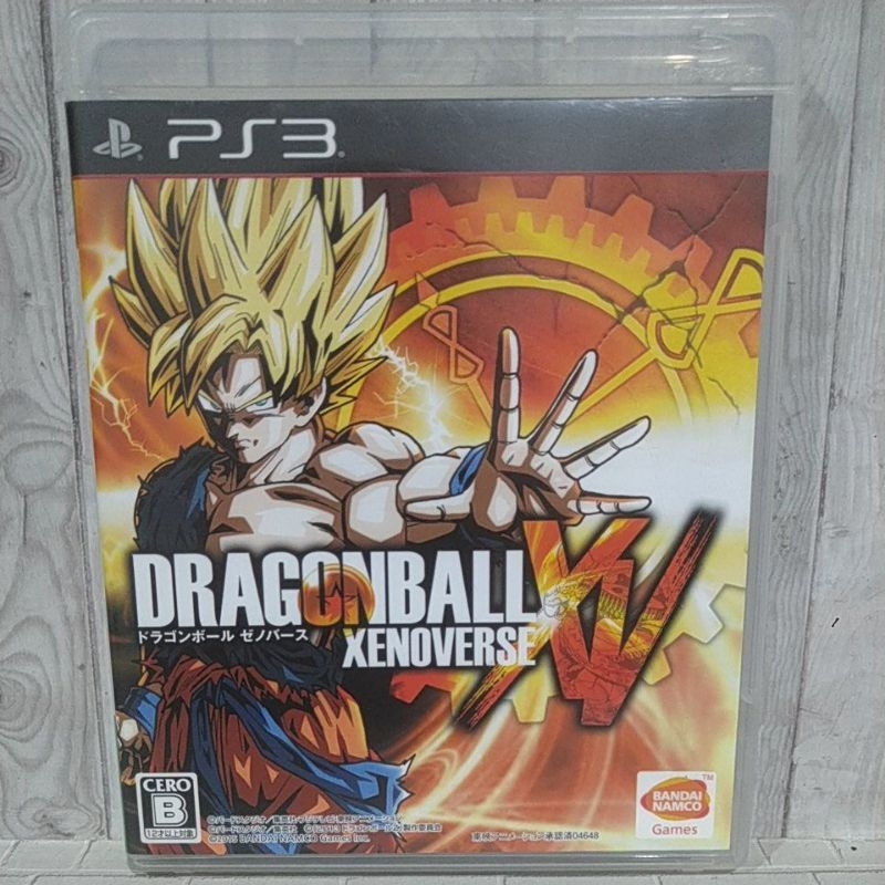 BD CD KASET ORIGINAL PS3 Dragon Ball XENOVERSE Jpn Bahasa Jepang Lengkap manual book