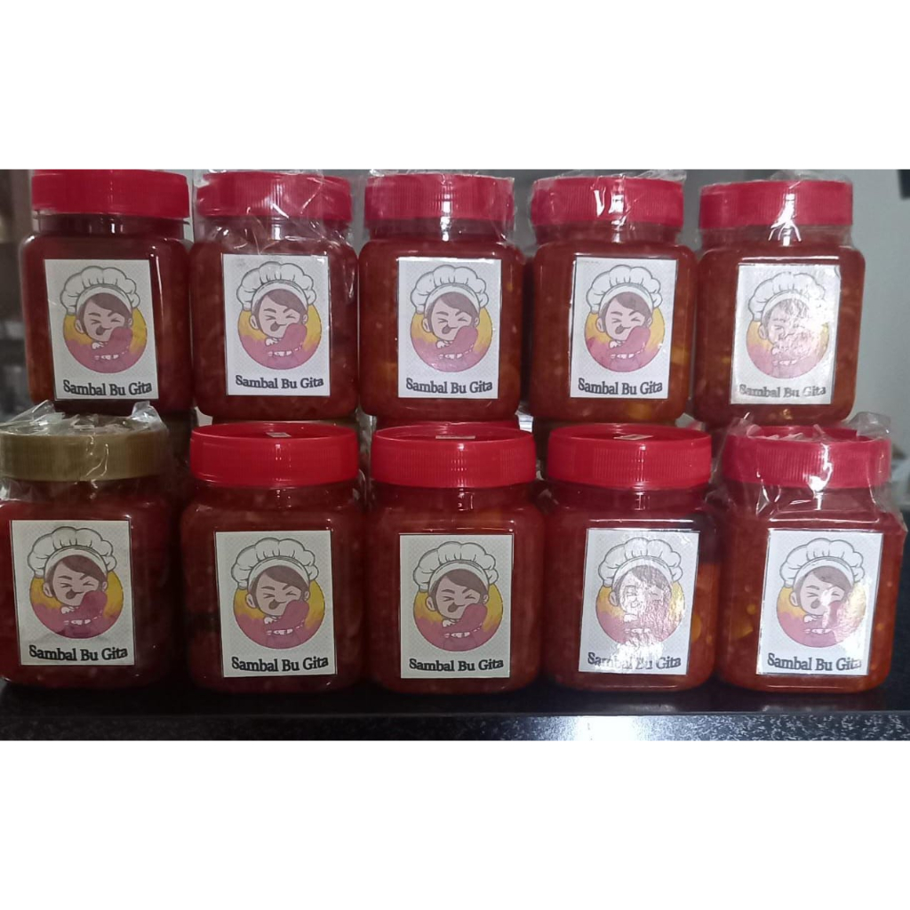 

Sambal CUMI Pedas Bu Gita Sambel Pedas 200 gram