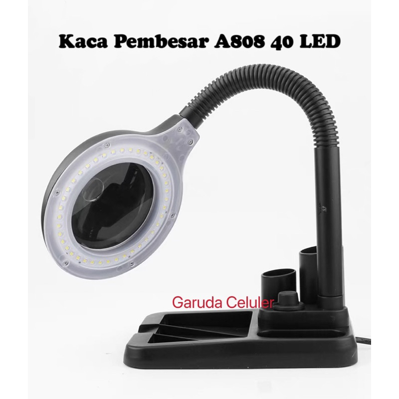 Lampu Service Kaca Pembesar Led A808