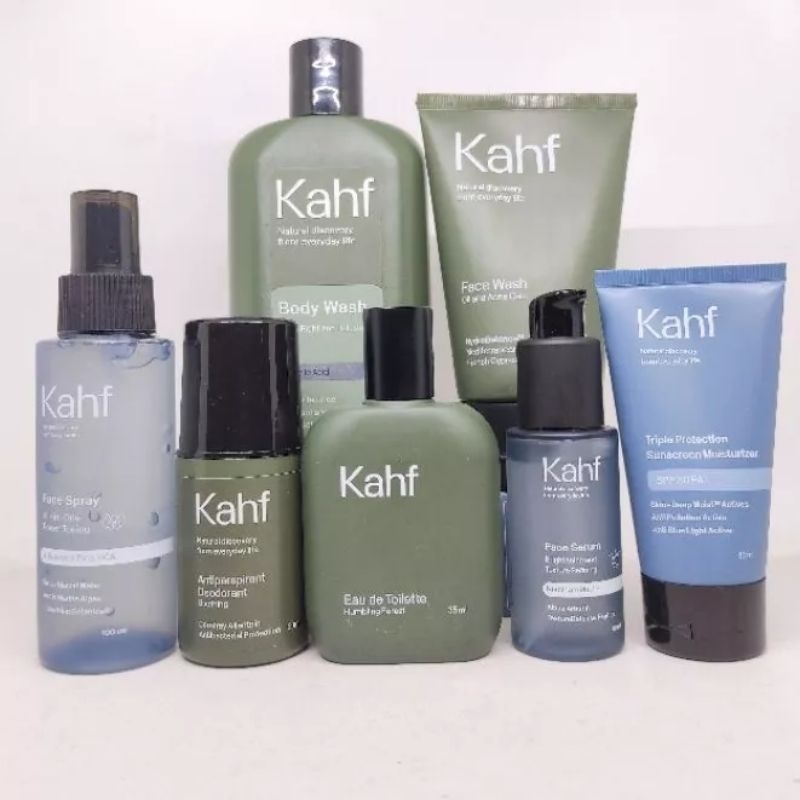 KAHF Paket Lengkap Skin Care Pria (Paket Seserahan Pria)