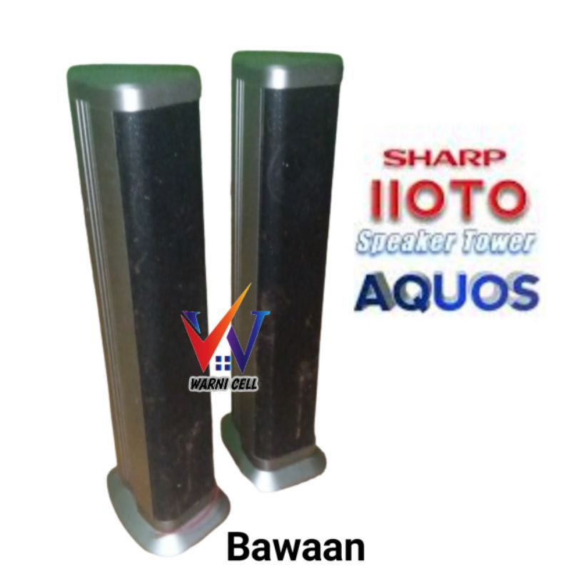 Tv  Led Speaker SHARP AQUOS 32inch Normal Bawaan