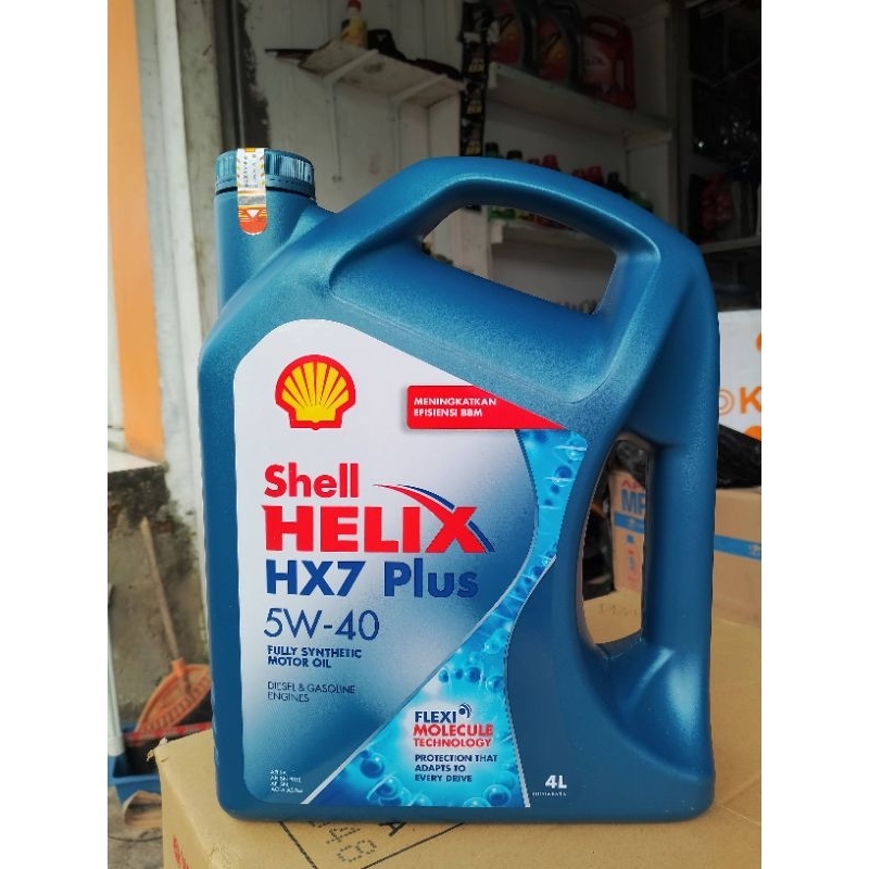 Oli Shell Helix HX7 4Liter Original 5W-40