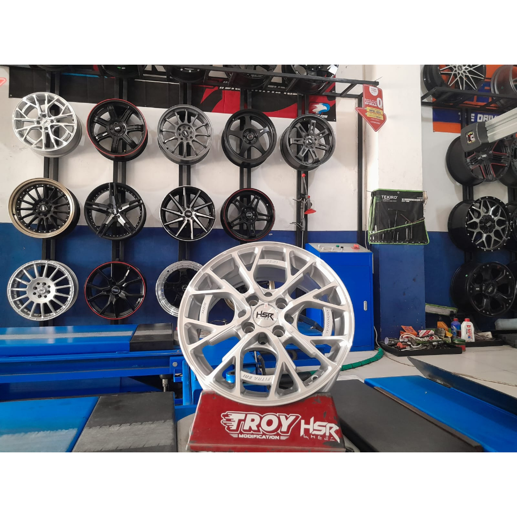 Velg Mobil HSR FE01 Terbaru R17 Velg Mobil Jazz,Avanza,Sigra,Calya Free Ongkir
