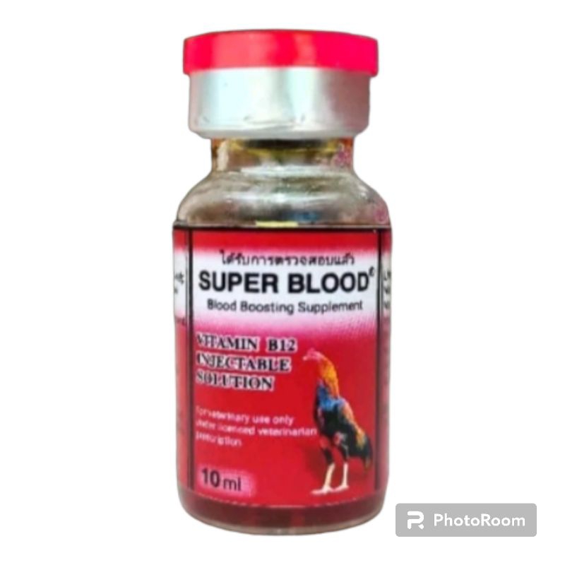 Obat Ayam pucat Sakit Kuning Vitamin B12 Super blod injeksi 10ml