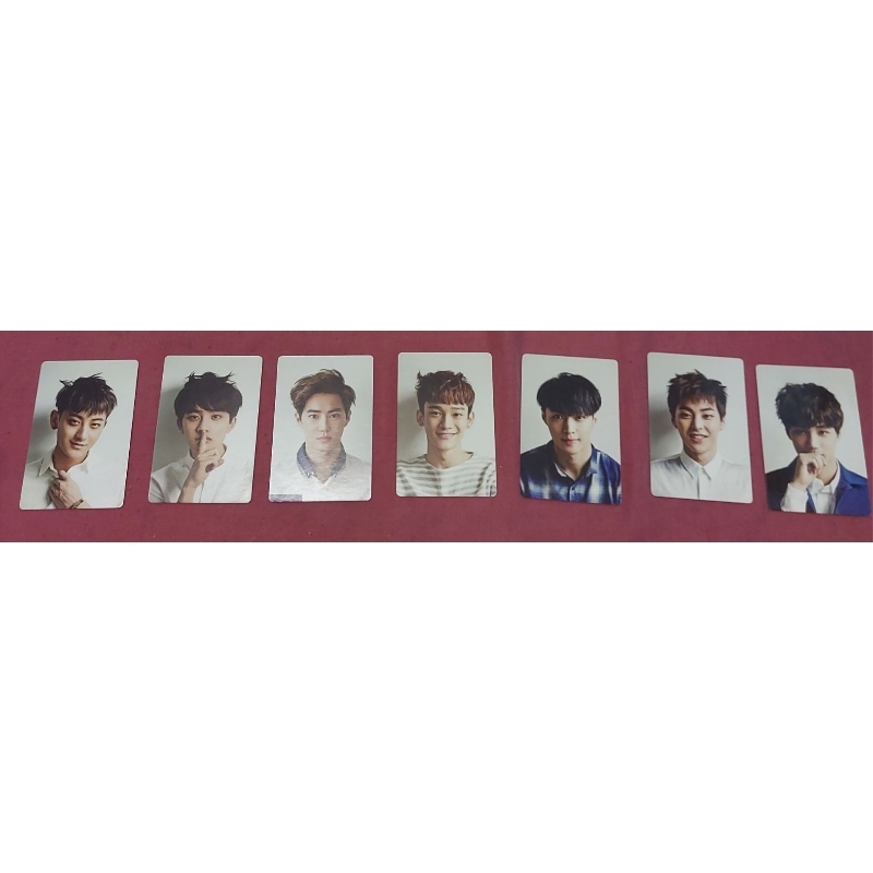Photocard Official dari EXO Season Greeting 2015
