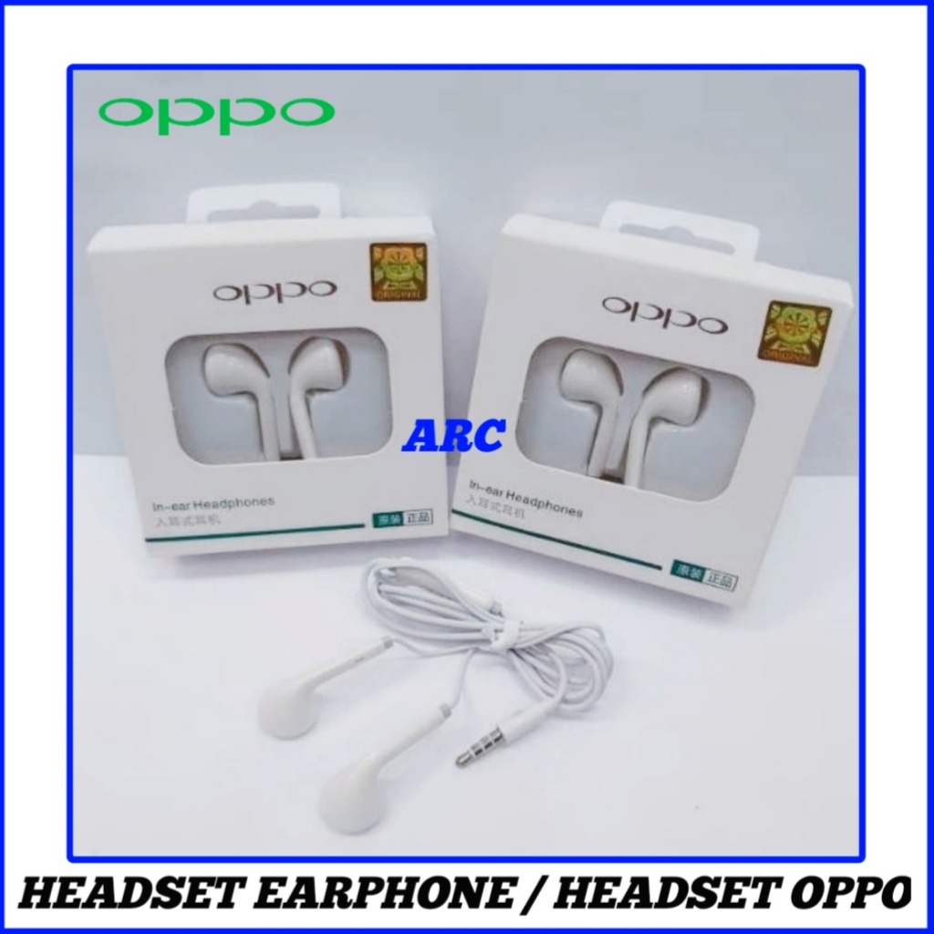 Headset Oppo F1 R7 R7 Plus Find 5 ORIGINAL 100%