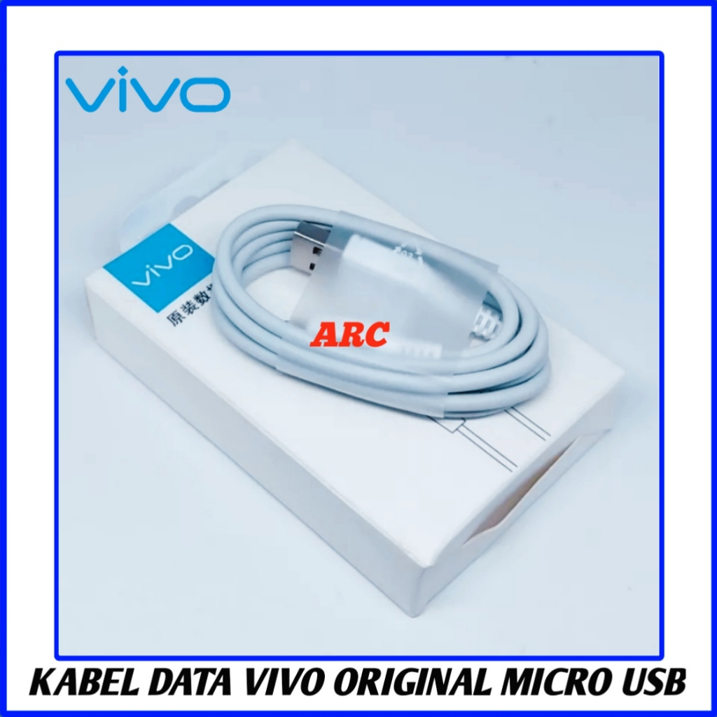 Kabel Data Charger Vivo Y21 Y35 Y53 Y55 Y71 Micro Usb Original 100%