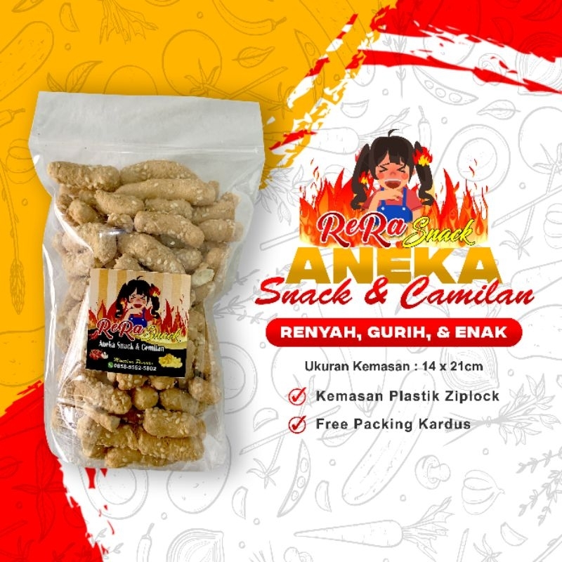 

Telur gabus wijen (Netto 146gr)
