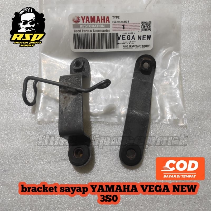 breket braket bracket pangkon dudukan sayap yamaha vega new
