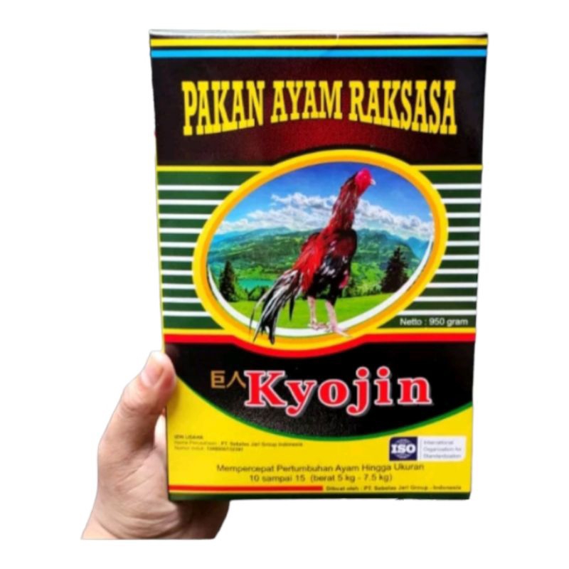 Kyojin  Pakan Ayam Super Tinggi Protein Original 950gram