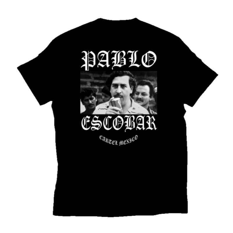 ALCLOTHOLIC T-SHIRT | KAOS DISTRO | ALCLOTHOLIC PABLO ESCOBAR