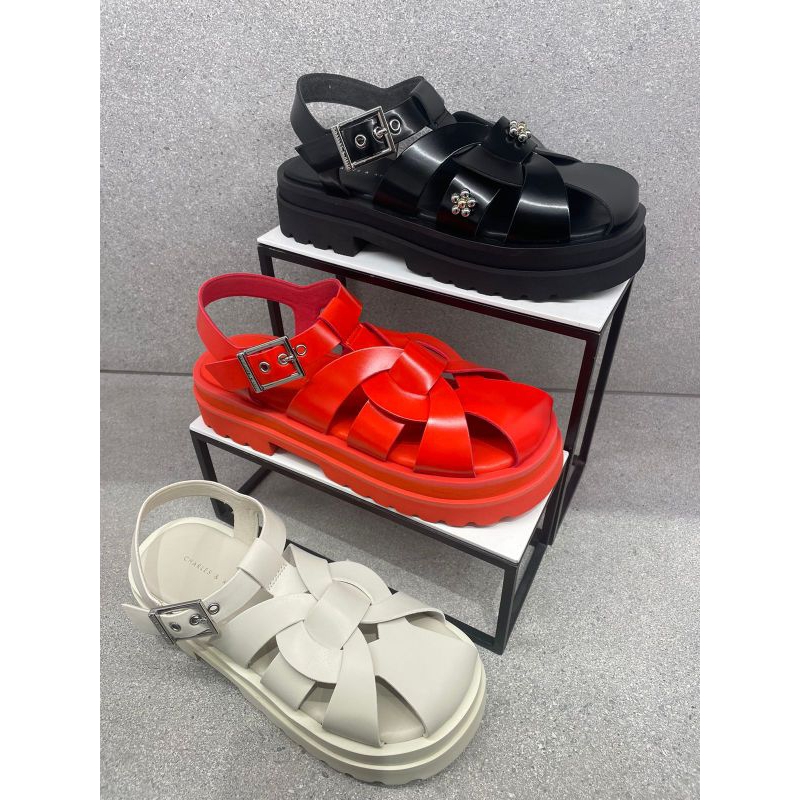 Sandal Tali Wanita Charles & Keith Original Store 0995