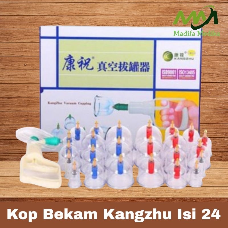 Kop Bekam Kangzhu Isi 24 Kop Angin Kop Bekam