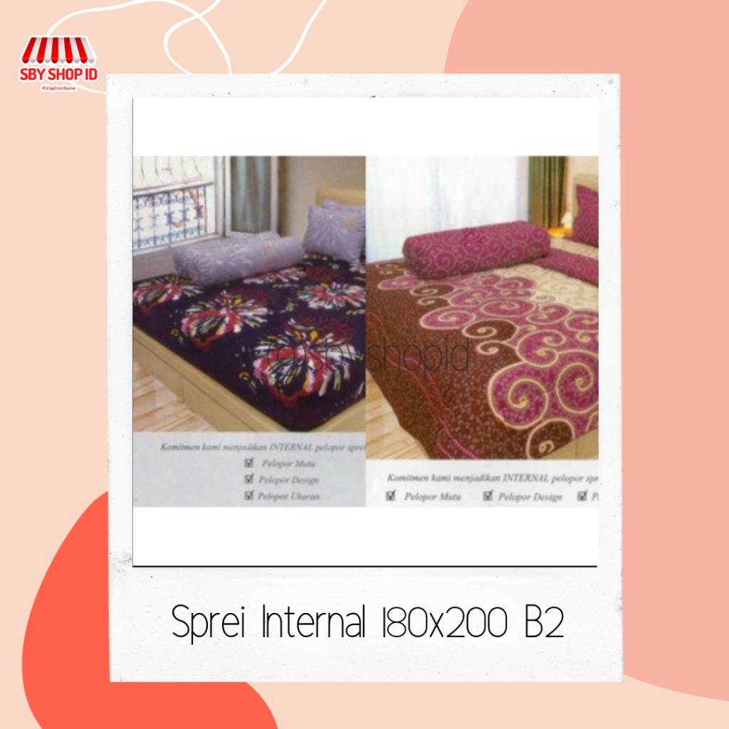 CUCI GUDANG!!! Sprei Internal 180x200 B2
