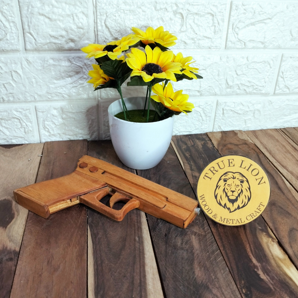 KOREK GAS PISTOL KAYU/KOREK API