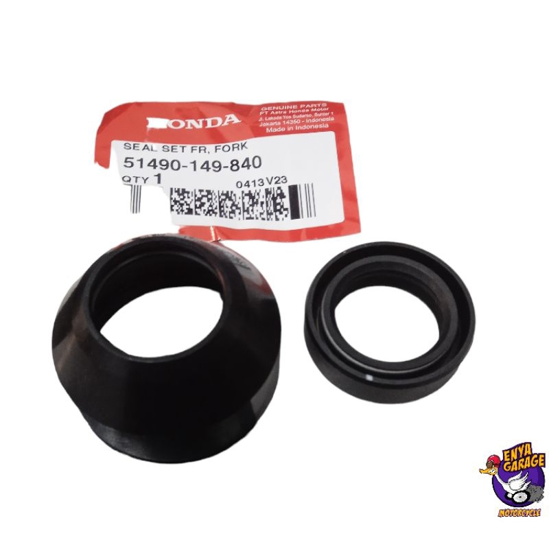 Seal shock depan set seal debu honda win original