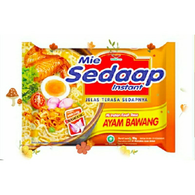 

Mie sedap Ayam bawang