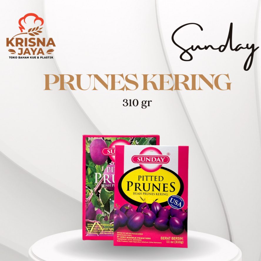 

Sunday Buah Prunes Kering / Pitted Prunes / Plum Lapis