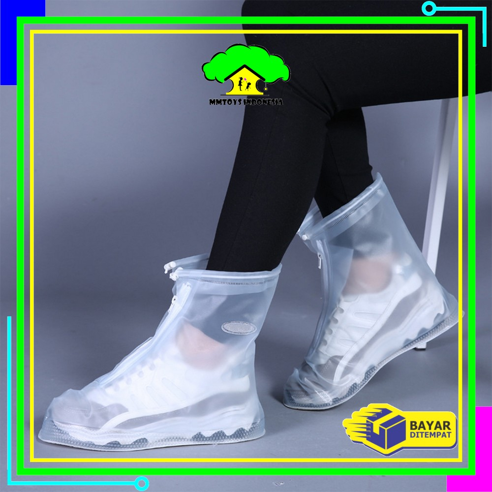 MI-C898 Pelindung Sepatu Anti Air Unisex Tahan Air / Jas Hujan Sepatu Waterproof / Cover Shoes Jas Hujan Mantel Tahan Air Dari Hujan