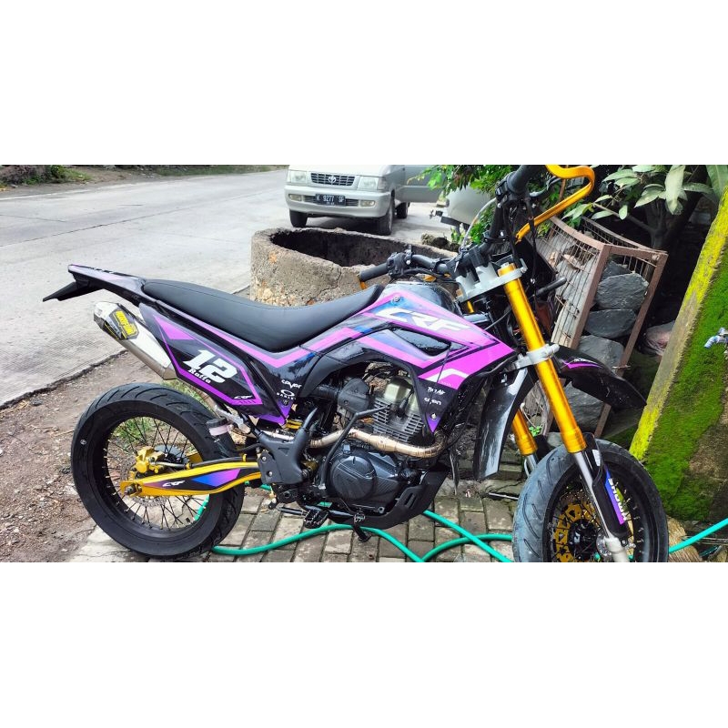 Stiker Decal Motor Honda CRF 150 L Full Body Decal Crf 150 L Simple