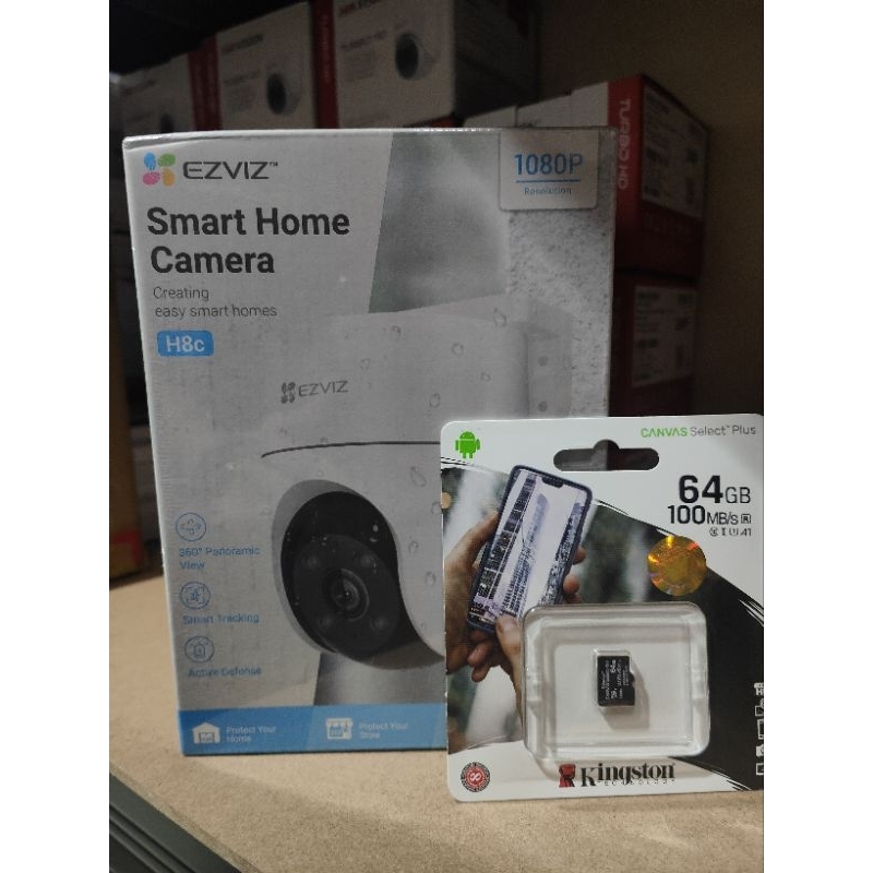 ezviz outdoor H8C Wifi cctv 360 2MP