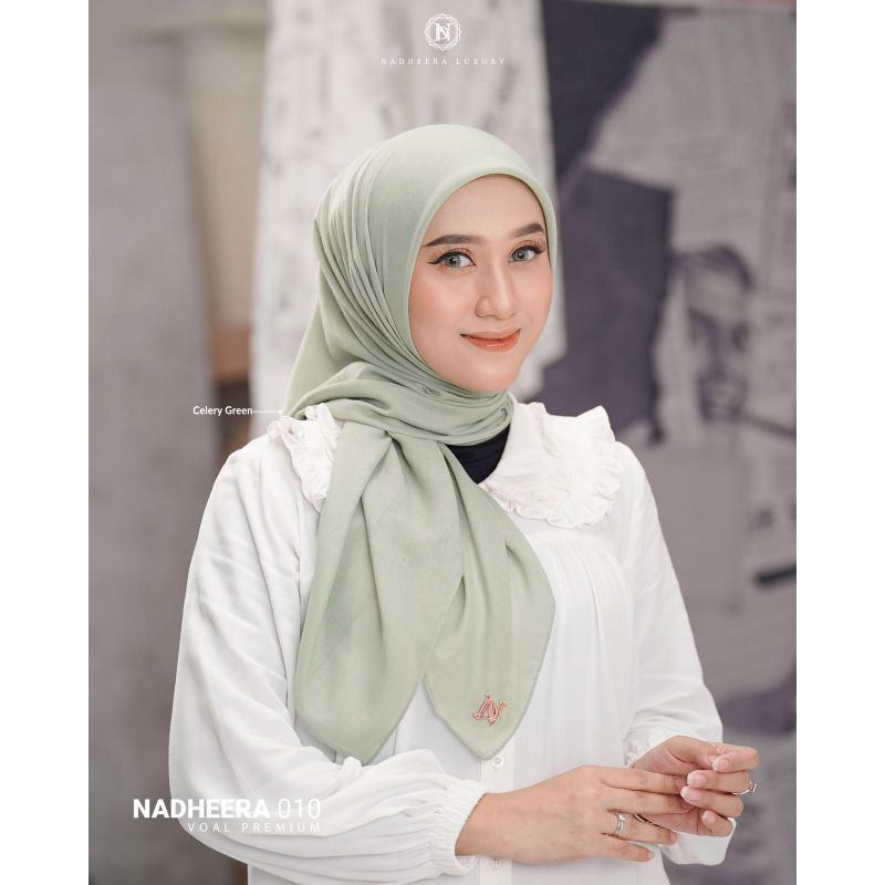 HIJAB SEGIEMPAT NADHEERA LUXURY REALPICK