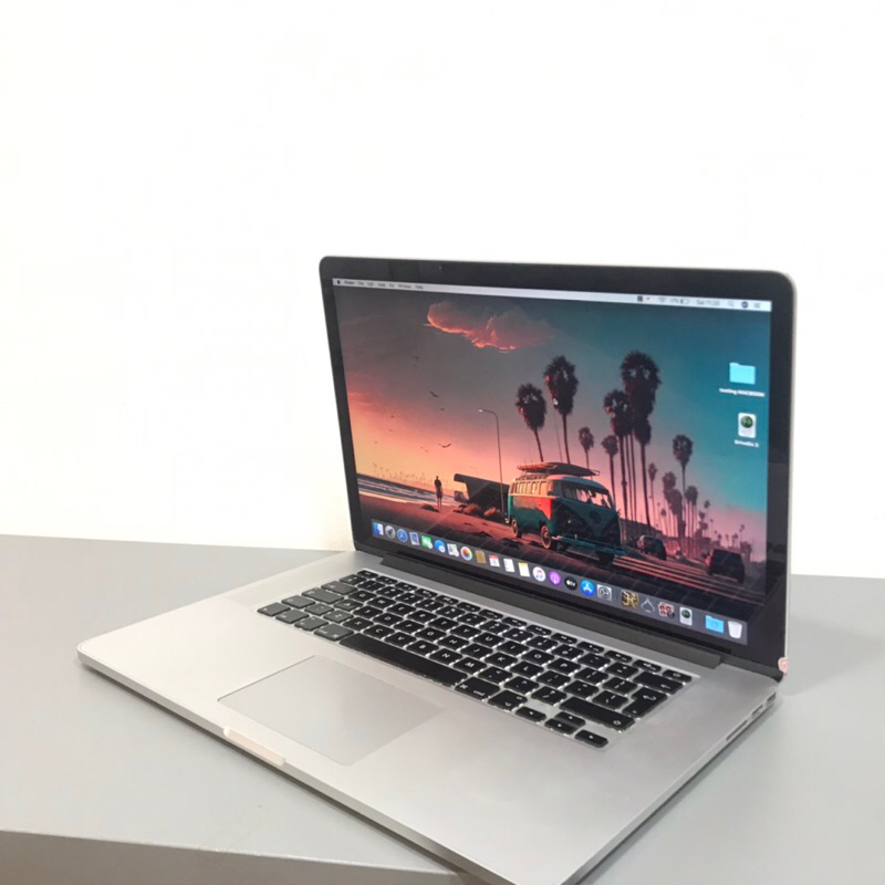 Laptop second macbook pro retina 15inc 2014 core i7 ram 16gb, ssd 128gb