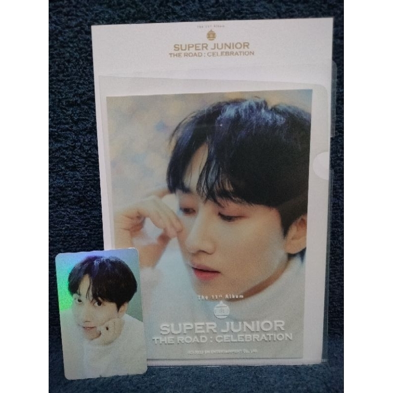 MD Celebration Postcard PC Hologram Super Junior Eunhyuk