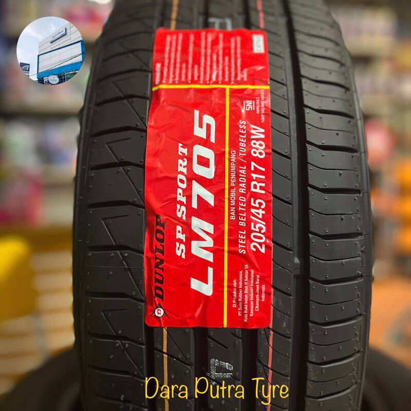 Ban 205 45 17 88W Dunlop LM705 Ban mobil 205/45 R17