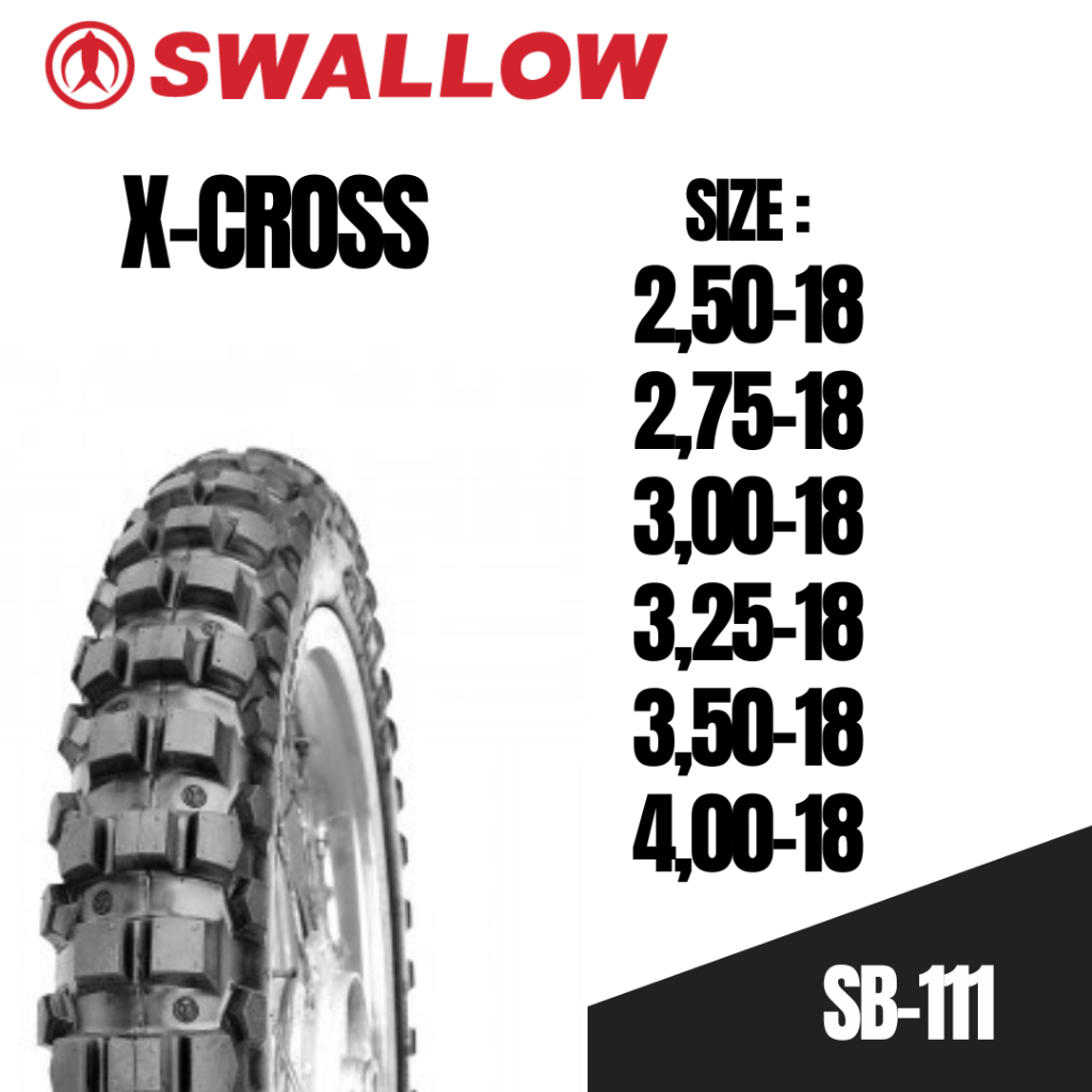 Ban Motor SWALLOW X-CROSS RING 18