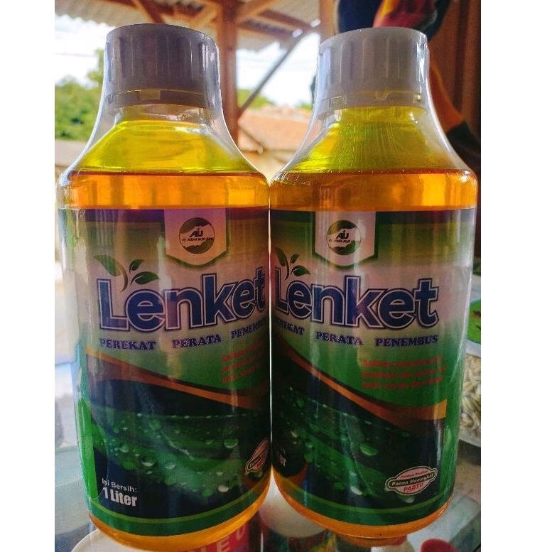 

LENKET perekat perata penembus ba : alkyl aryl polyglycol ether 400gl kemasan 1000ml