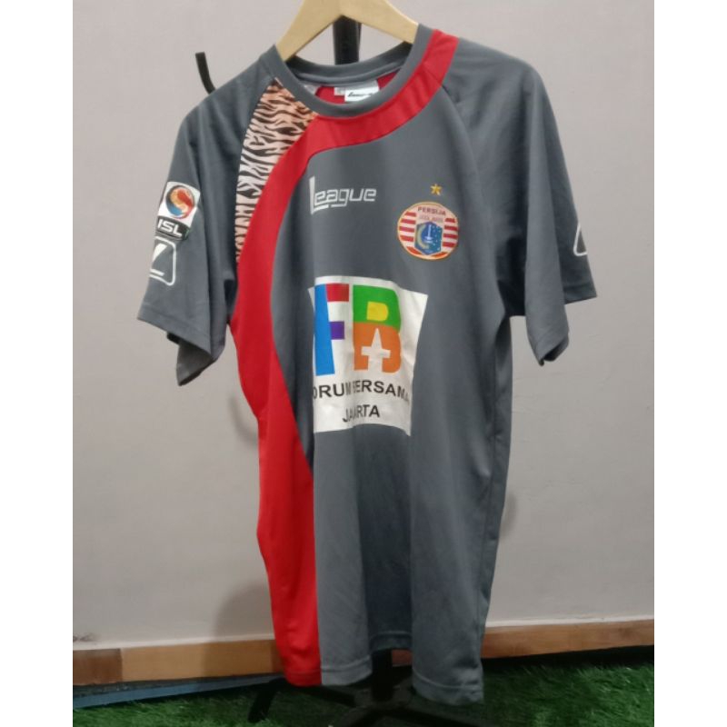 JERSEY PERSIJA JAKARTA THIRD 2012 NAMESET (KIPUW) #13 SIZE XL