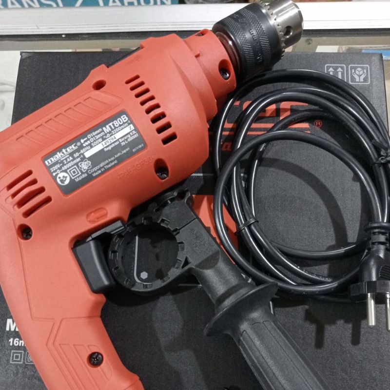 Mesin bor listrik 13mm MAKTEC MT80b/ impact drill MT 80 B