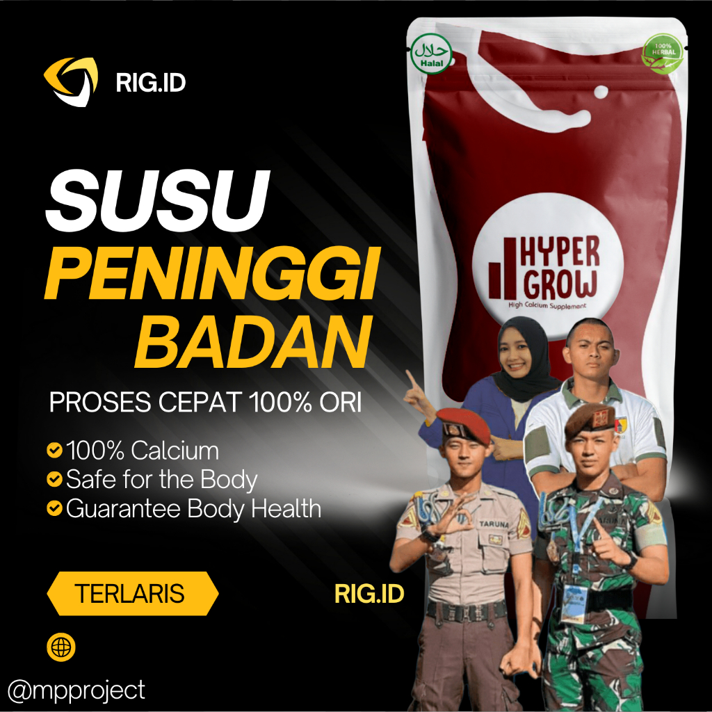 [ORIGINAL] susu peninggi badan ampuh bpom 150gr / susu peninggi badan anak anak / remaja 15 16 17 ta