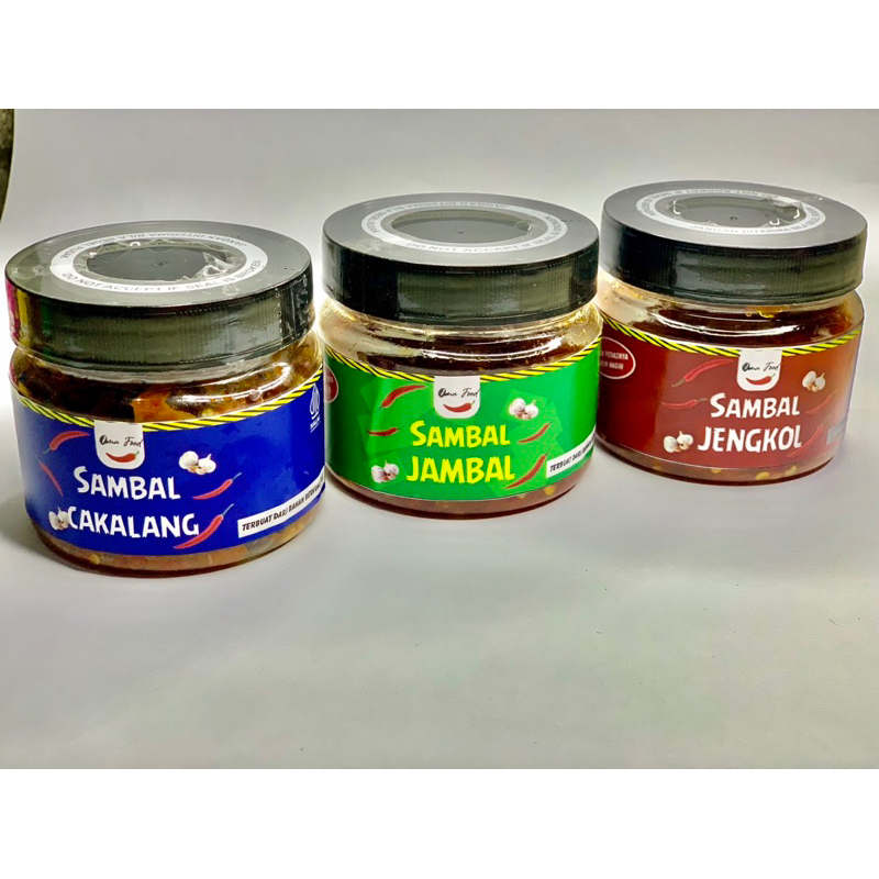 

Sambal Kemasan Oma Food 125gr