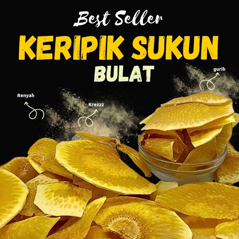 

Keripik Sukun Bulat - Gurih Renyah