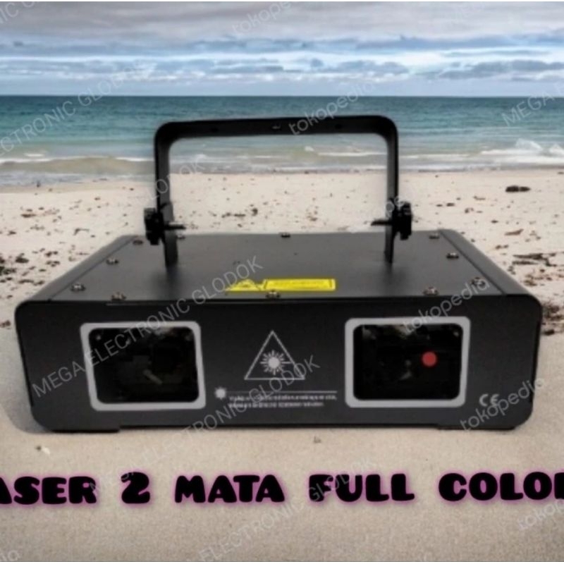 laser panggung 2 mata full color