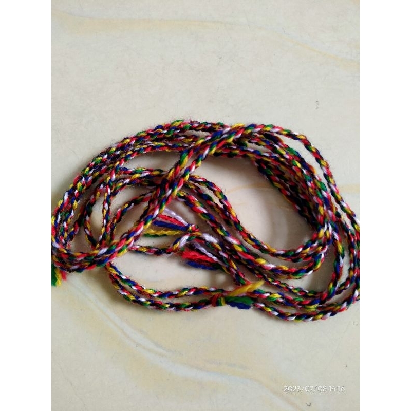 Benang 7 Warna - Gelang Tangkal