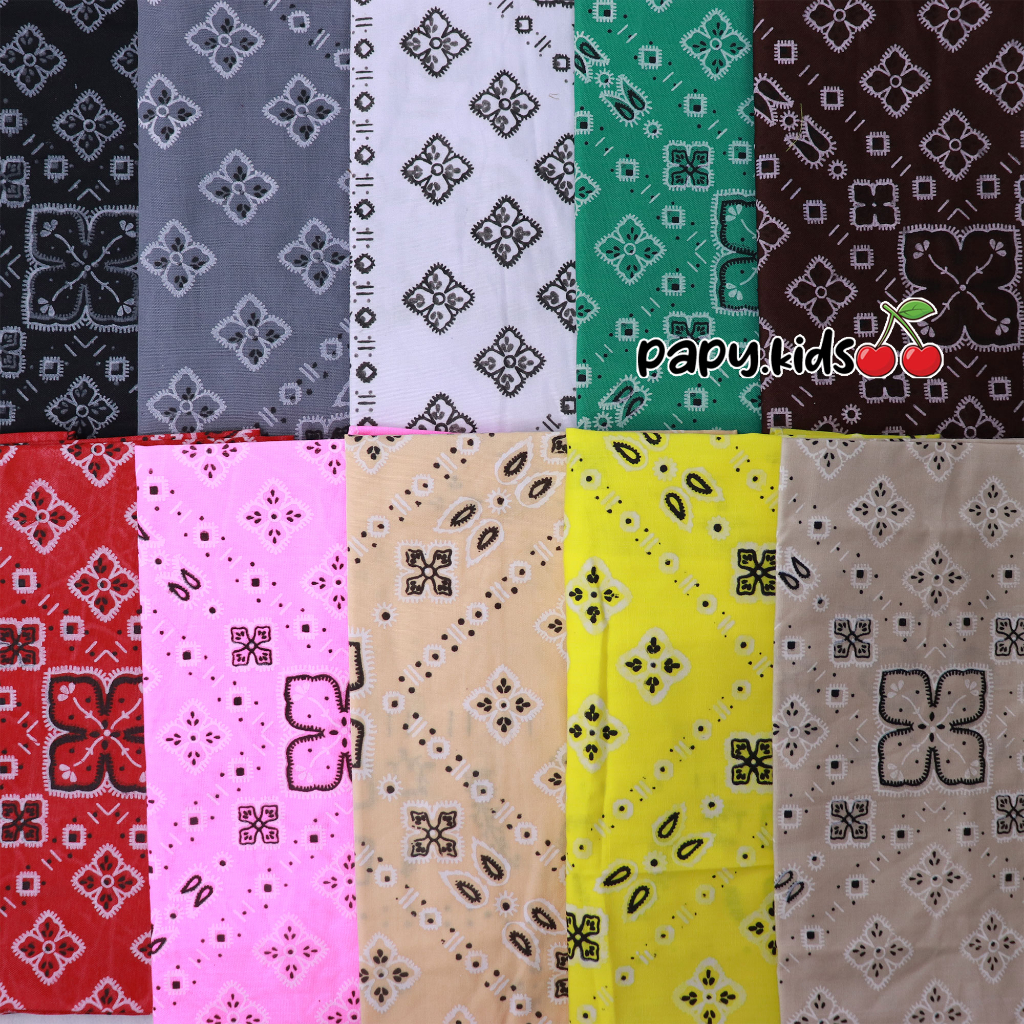slayer /scarf /bandana /masker /saputangan motif batik