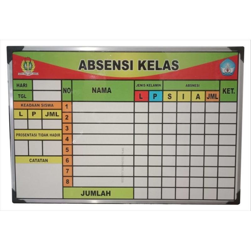 PAPAN ABSENSI KELAS