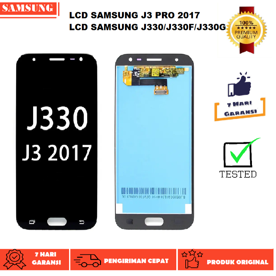 LCD SAMSUNG J330 / J330F / J330G / J3 PRO 2017 + TS FULLSET BLACK