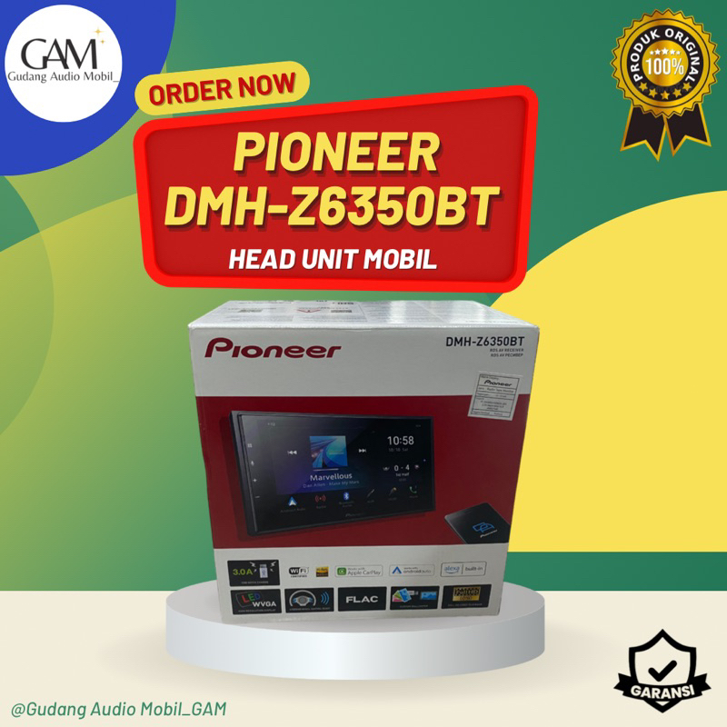HEAD UNIT DOUBLE DIN PIONEER DMH-Z6350BT / HEAD UNIT ANDROID