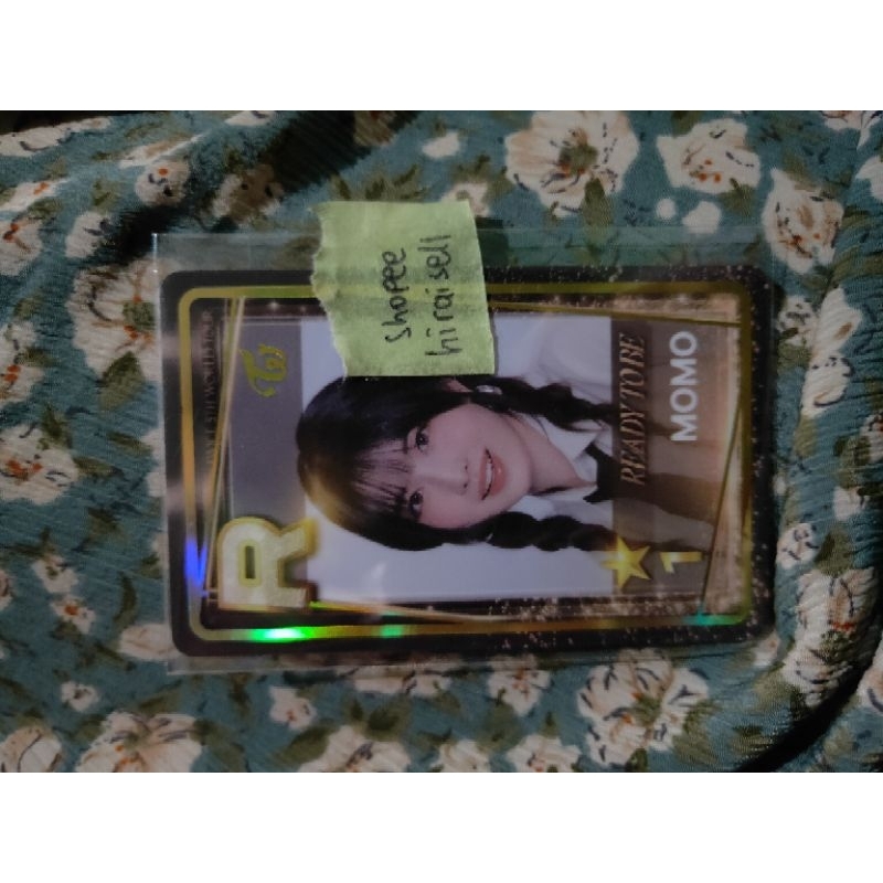 TWICE MOMO SSJYP SUPERSTAR OFFICIAL JYP HOLO PHOTOCARD PC RARE RTB READY TO BE