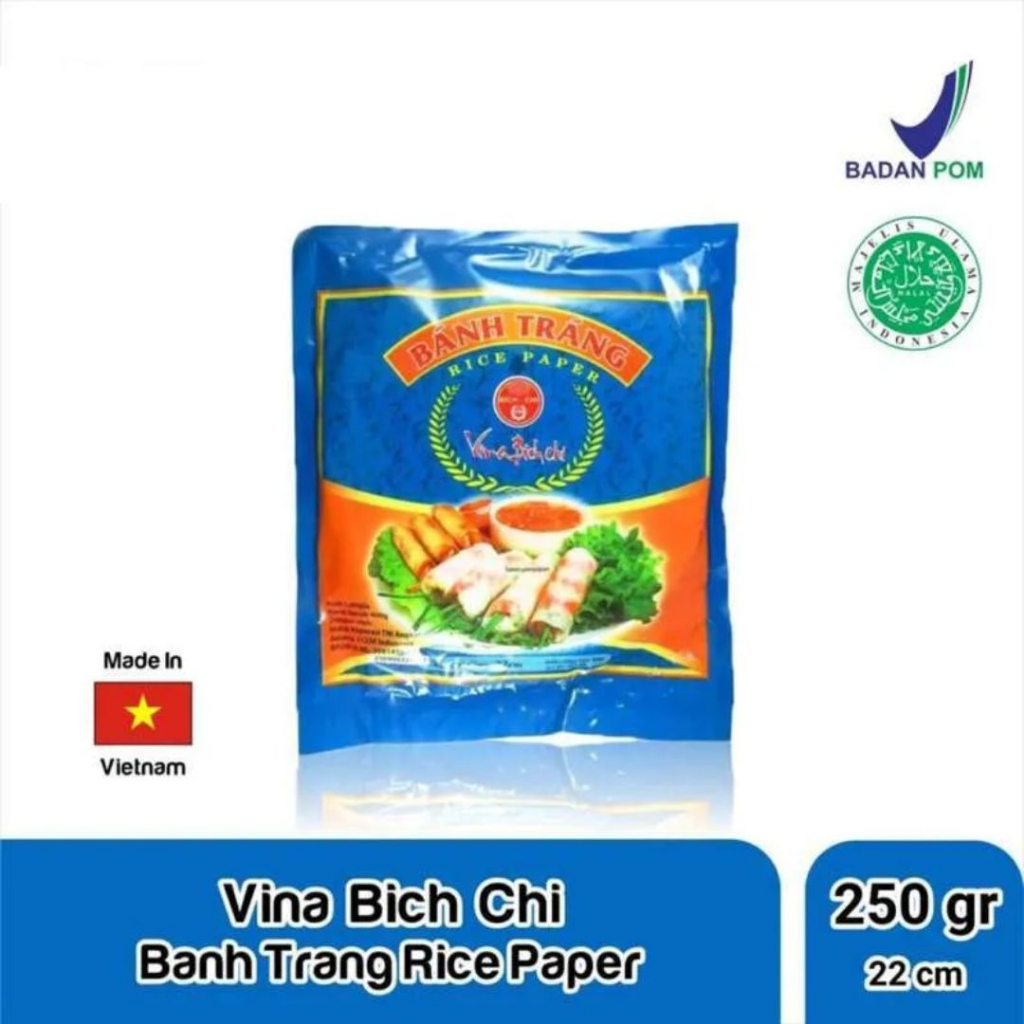 

Banh Trang Rice paper vietnam spring roll 22cm 250gr