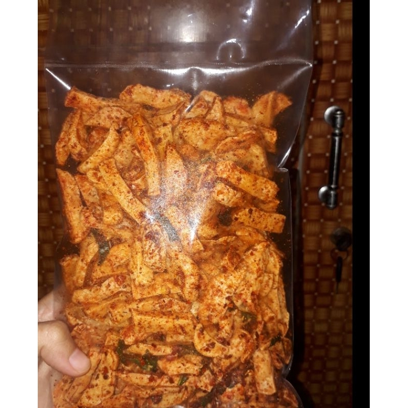 

BASRENG BASO GORENG PEDAS DAUN JERUK VIRAL SNACK CAMILAN MURAH ENAK PEDAS