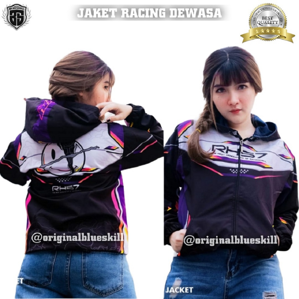 Jaket motor dewasa / jaket balap pria dan wanita / jaket olahraga / jaket racing terbaru